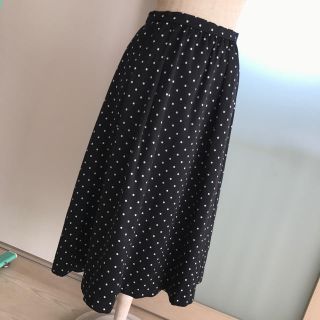 ウィルセレクション(WILLSELECTION)のウィルセレクション♡ ドット スカート♡新品！(ひざ丈スカート)