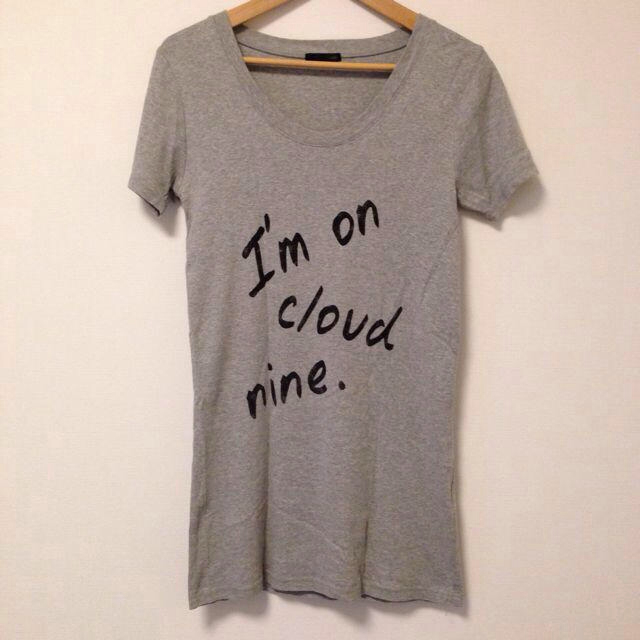 NINE(ナイン)のNINE Tシャツワンピ レディースのトップス(Tシャツ(半袖/袖なし))の商品写真
