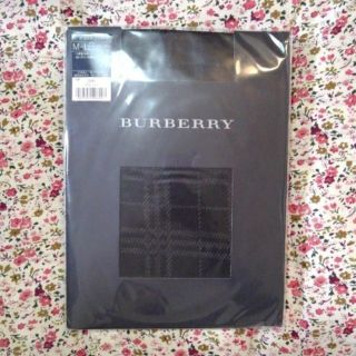 バーバリー(BURBERRY)のBURBERRY　タイツ95デニール　ブラック　新品未使用(タイツ/ストッキング)