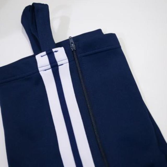 体操服☆学校ジャージタイツ 紺×白2本線 150 新品未使用即決 体操服☆学校ジャージタイツ 紺×白2本線 150 新品未使用即決