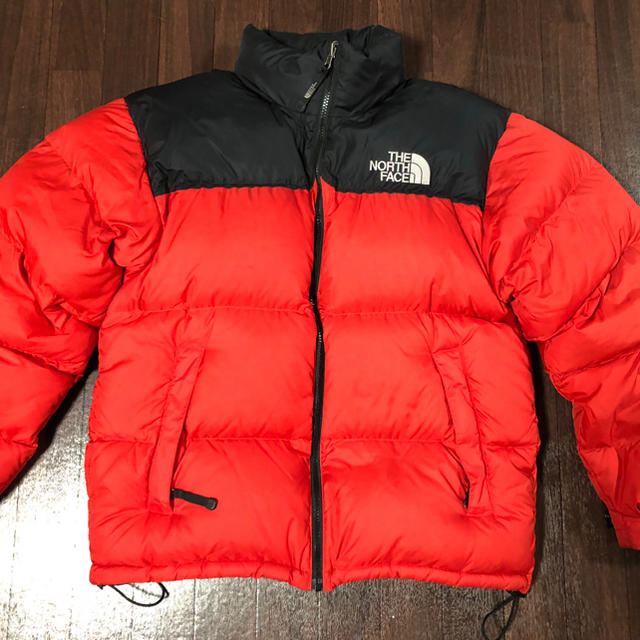 THE NORTH FACE - ノースフェイス ヌプシ ダウン 700フィル 赤 サイズM ...