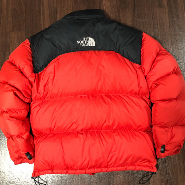 THE NORTH FACE - ノースフェイス ヌプシ ダウン 700フィル 赤 サイズM