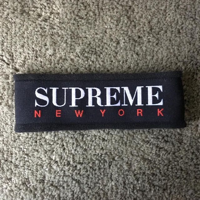 【値下げしました！】Supreme Fleece Headband BLACK