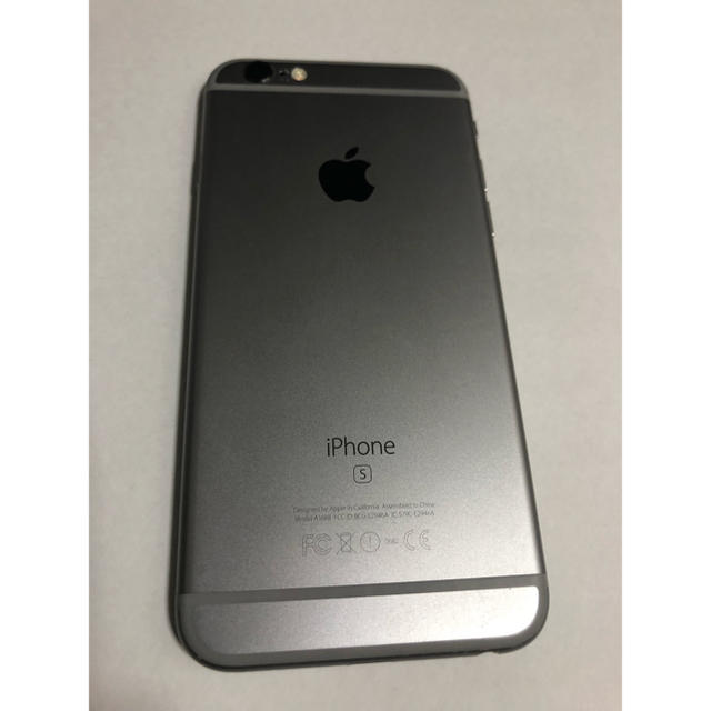 ❗️【iPhone6s】 64GB 【スペースグレイ】❗️ スマホ/家電/カメラのスマートフォン/携帯電話(スマートフォン本体)の商品写真