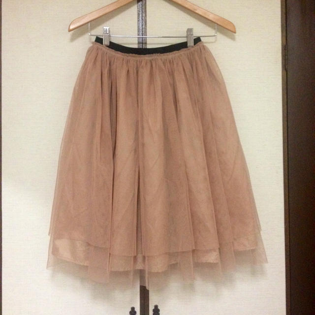 bulle de savon(ビュルデサボン)のbulldesabon/チュールスカート レディースのスカート(ひざ丈スカート)の商品写真