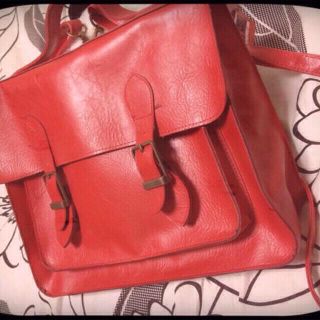 スピンズ(SPINNS)のred bag ⋈ 値引きしました！(リュック/バックパック)