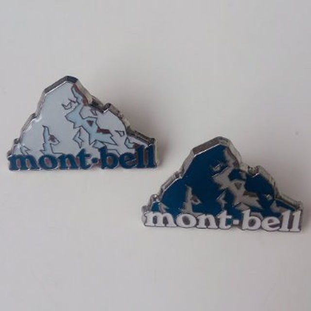 mont bell(モンベル)の新品●モンベル●会員限定ピンバッジ●2個セット スポーツ/アウトドアのアウトドア(登山用品)の商品写真