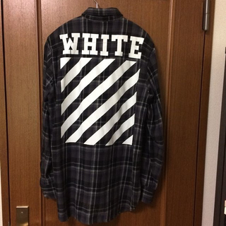 オフホワイト(OFF-WHITE)のOFF-WHITE　チェックシャツ(シャツ)