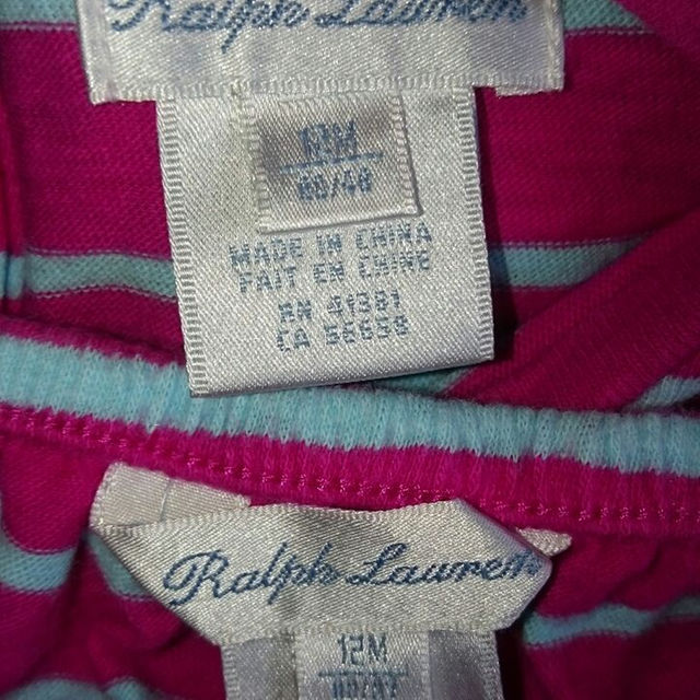 Ralph Lauren(ラルフローレン)のラルフローレン ワンピース 80 キッズ/ベビー/マタニティのベビー服(~85cm)(ワンピース)の商品写真