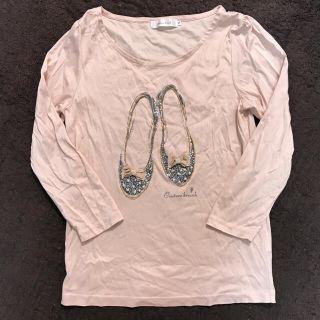 クチュールブローチ(Couture Brooch)のバレエシューズTシャツ ロンT クチュールブローチ(Tシャツ(長袖/七分))