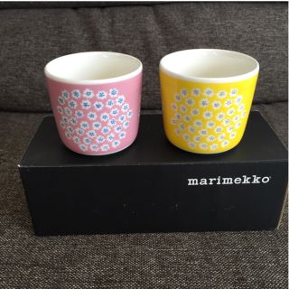 マリメッコ(marimekko)の廃盤 新品 未使用 マリメッコ プケッティ ラテマグ マグカップ(グラス/カップ)