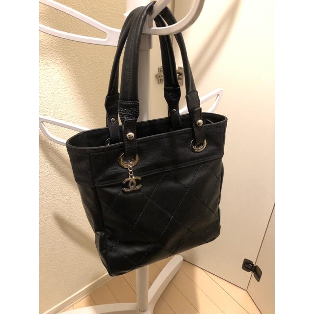 最新入荷】 CHANEL - 廃盤♡希少♡パリビアリッツ美品MM トートバッグ