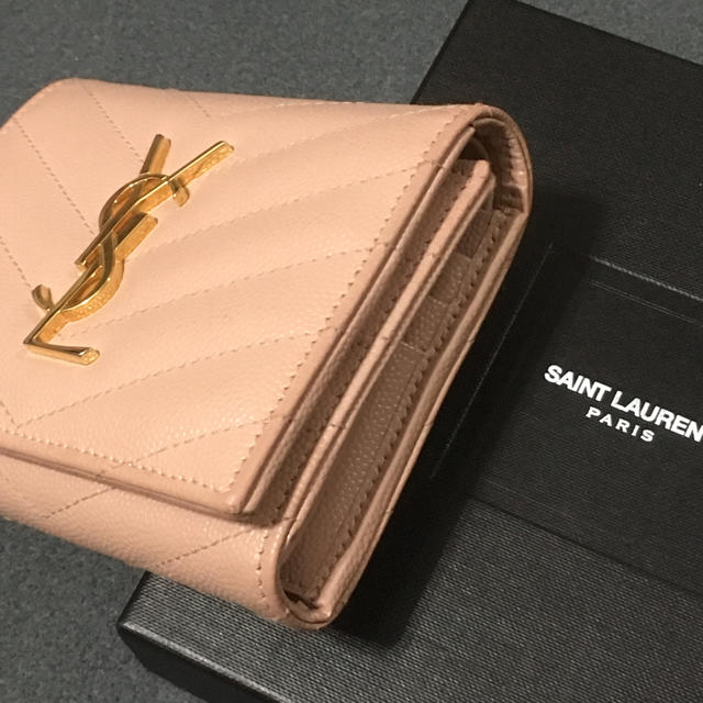 Saint Laurent(サンローラン)の美品 サンローラン パリ 財布 国内正規品 レディースのファッション小物(財布)の商品写真