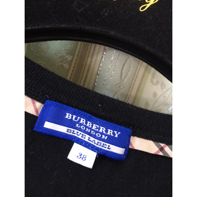 BURBERRY BLUE LABEL(バーバリーブルーレーベル)のバーバリー ブルーレーベル Tシャツ 美品 レディースのトップス(Tシャツ(半袖/袖なし))の商品写真