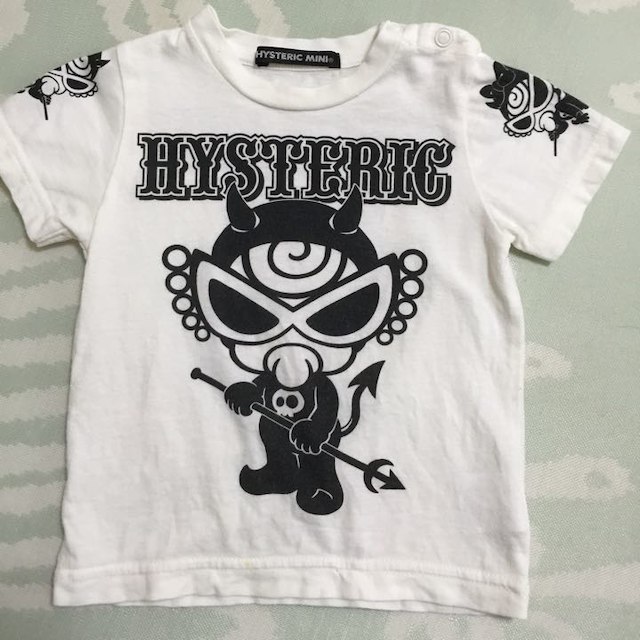 HYSTERIC MINI - ヒステリックミニ☆80cm Tシャツ ホワイト バックプリントも可愛い☆の通販 by masterB297's