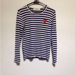 コムデギャルソン(COMME des GARCONS)のPLAY COMME des GARCONS ボーダー ロンT(Tシャツ(長袖/七分))