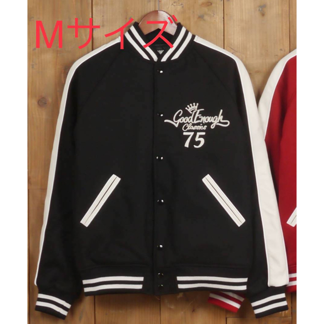 今月のとっておき M 品 GOODENOUGH 2nd TYPE VARSITY JK 黒 メンズ