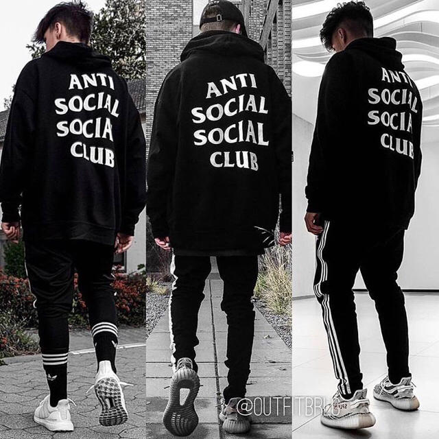 Anti Social Social Club パーカー シュプリーム ASSC - パーカー