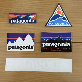 パタゴニア(patagonia)のパタゴニアステッカーセット(登山用品)