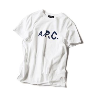 アーペーセー(A.P.C)の新品 レア 別注コラボ A.P.C ロゴTシャツ (Tシャツ(半袖/袖なし))