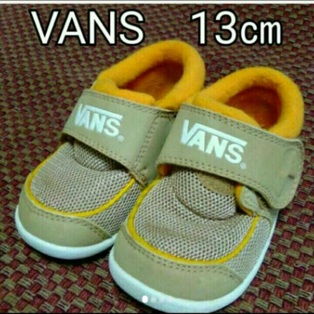 VANS(ヴァンズ)のVANS　バンズ　スニーカー　13㎝　値下げしました キッズ/ベビー/マタニティのキッズ/ベビー/マタニティ その他(その他)の商品写真