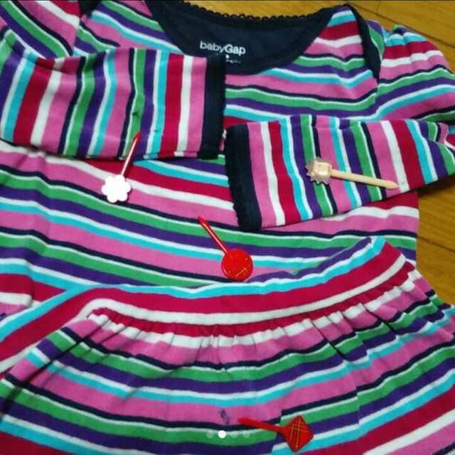 babyGAP(ベビーギャップ)のベビーギャップ　チュニック　長袖　80㎝ キッズ/ベビー/マタニティのベビー服(~85cm)(その他)の商品写真