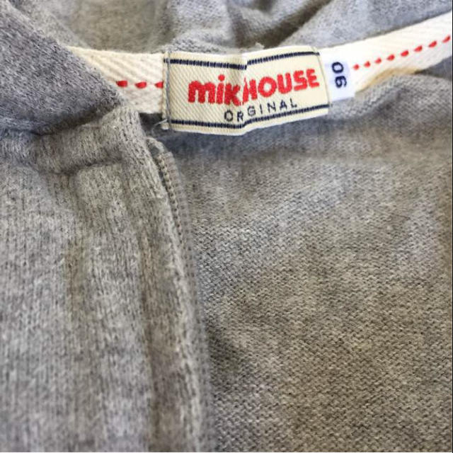 mikihouse(ミキハウス)の値下げ！ミキハウス パーカー キッズ/ベビー/マタニティのキッズ服女の子用(90cm~)(ジャケット/上着)の商品写真