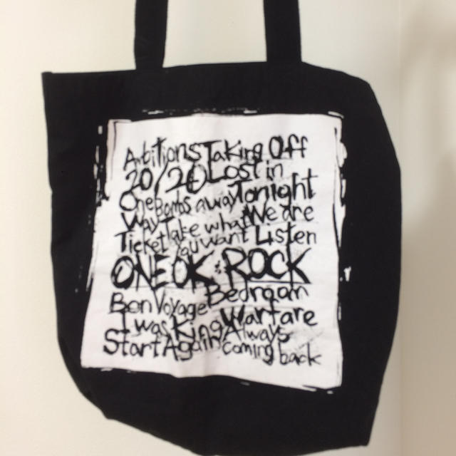 ONE OK ROCK(ワンオクロック)のone ok rock トートバッグ メンズのバッグ(トートバッグ)の商品写真