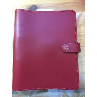 ファイロファックス(Filofax)のfilofax バインダー A5 レッド(ファイル/バインダー)