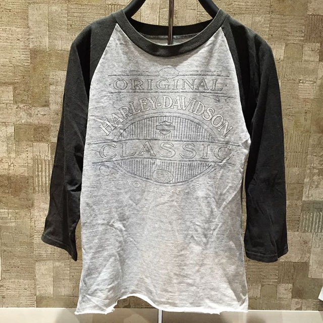 や様専用 HARLEY-DAVIDSON 7分丈 両面プリント Tシャツ S相当 メンズのトップス(その他)の商品写真