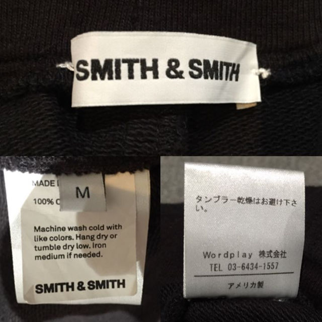 希少 MADE IN USAの通販 by menfirs's shop｜ラクマ SMITH&SMITH スウェットショートパンツ 在庫国産