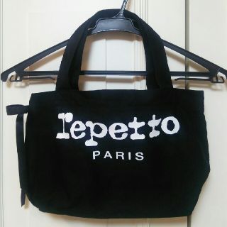 レペット(repetto)のレペット ミニトートバッグ黒(トートバッグ)