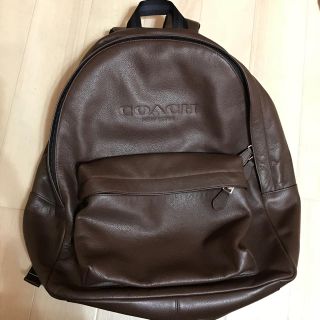 コーチ(COACH)のコーチ リュック メンズ レザー ブラウン(リュック/バックパック)