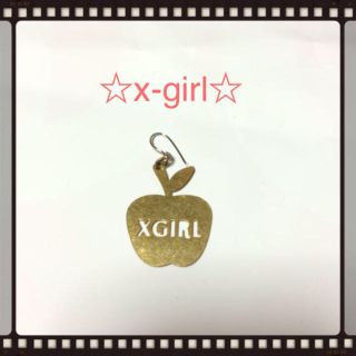 エックスガール(X-girl)のx-girl☆りんごピアス☆片耳☆(ピアス)