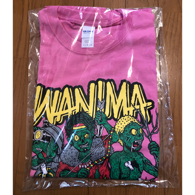 WANIMA(ワニマ)のWANIMA シグナルTシャツ ピンク エンタメ/ホビーのタレントグッズ(ミュージシャン)の商品写真