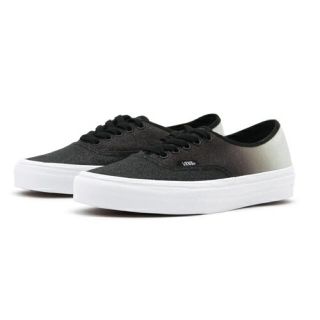 ヴァンズ(VANS)の新品定価以下！VANS  Authentic 黒 グラデーション ラメ 23.5(スニーカー)