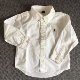 ベビーギャップ(babyGAP)のbabyGap 白シャツ100(ブラウス)