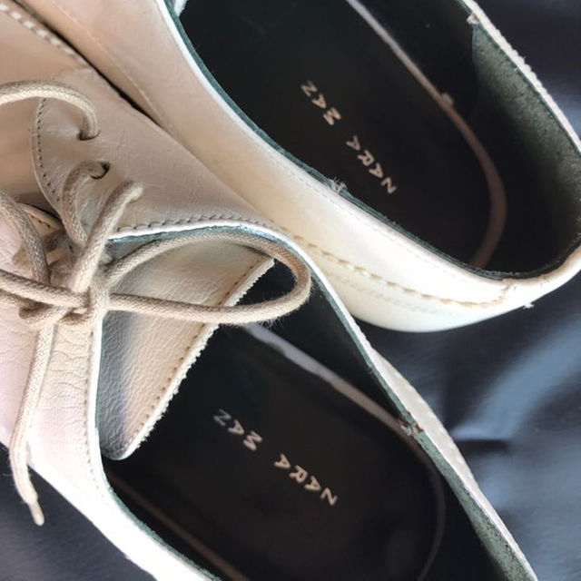 ZARA(ザラ)の最終値下げ❗️美品ブランドZARA MEN 最高級レザードレスシューズ メンズの靴/シューズ(ドレス/ビジネス)の商品写真