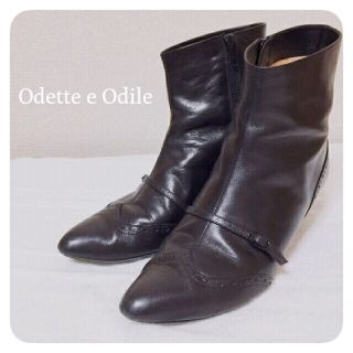 オデットエオディール(Odette e Odile)のオデェットェオディール ショートブーツ(ブーツ)