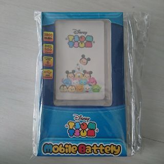 ディズニー(Disney)のディズニー ツムツム＊モバイルバッテリー (バッテリー/充電器)