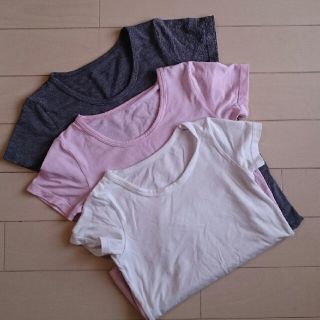 ユニクロ(UNIQLO)のヒートテック3枚セット 90㌢:100㌢(下着)