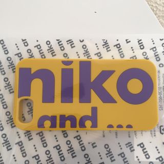 ニコアンド(niko and...)のniko and…iPhone6,6sスマホケース(iPhoneケース)