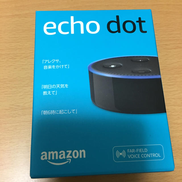 ECHO(エコー)のAmazon echo dot  スマホ/家電/カメラのオーディオ機器(スピーカー)の商品写真