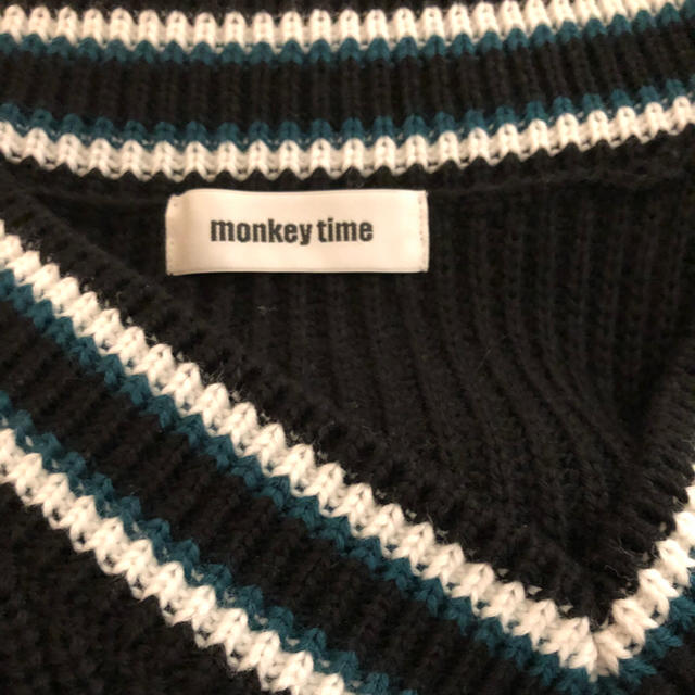 BEAUTY&YOUTH UNITED ARROWS(ビューティアンドユースユナイテッドアローズ)のmonkey time ニット モンキータイム M 17fw メンズのトップス(ニット/セーター)の商品写真