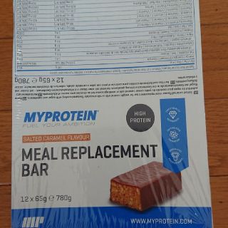 マイプロテイン(MYPROTEIN)のnjr様専用  meal replacement bar 12×65g(ダイエット食品)