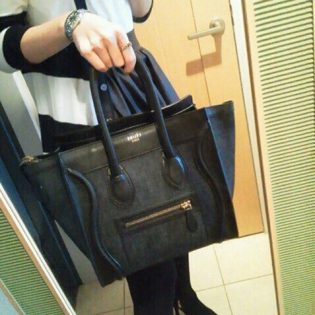 セリーヌ　CELINE ラゲージ　ミニショッパー