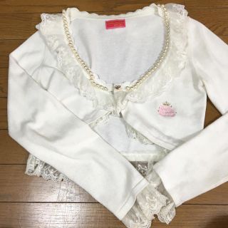 ベイビーザスターズシャインブライト(BABY,THE STARS SHINE BRIGHT)の【送料込】BABYパールボレロ【2/28まで限定】(カーディガン/ボレロ)