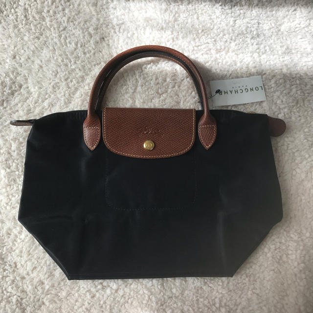 LONGCHAMP(ロンシャン)の新品未使用 ロンシャン バック ブラック Sサイズ レディースのバッグ(ハンドバッグ)の商品写真