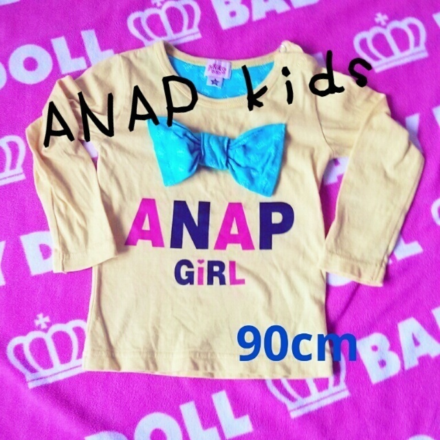 ANAP Kids(アナップキッズ)のANAPkids♡ロンT キッズ/ベビー/マタニティのキッズ服女の子用(90cm~)(その他)の商品写真