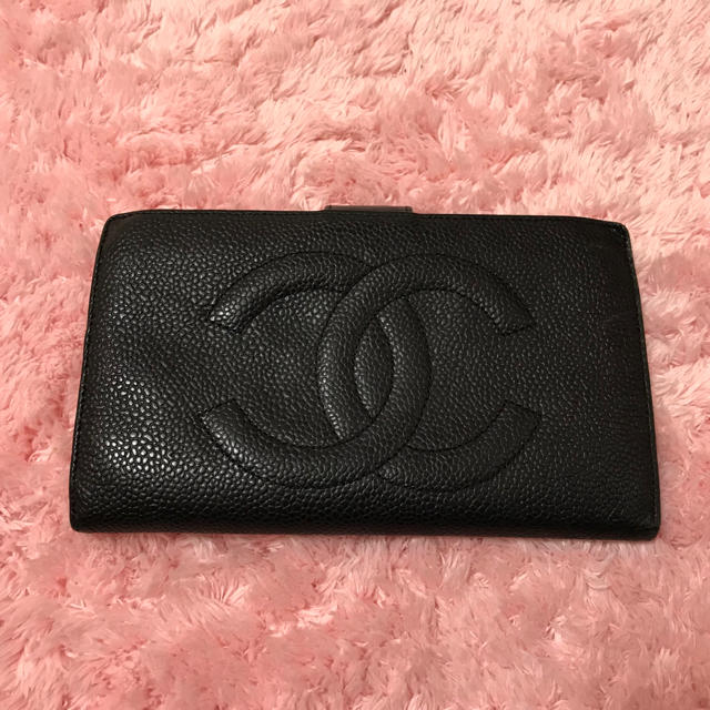 CHANEL - CHANEL キャビアスキン 財布の通販 by peaceminusone shop｜シャネルならラクマ